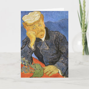 Vincent Van Gogh - Portret van Doctor Paul Gachet Kaart