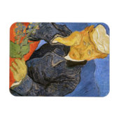 Vincent Van Gogh - Portret van Doctor Paul Gachet Magneet (Horizontaal)