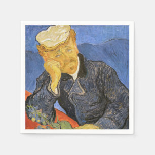 Vincent Van Gogh - Portret van Doctor Paul Gachet Servet