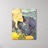 Vincent van Gogh - Portret van dokter Gachet Canvas Afdruk (Voorkant)