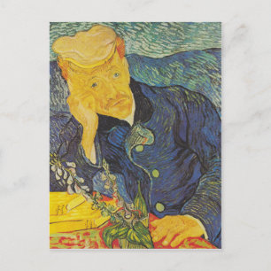 Vincent Van Gogh - Portret van Dr. Gachet Briefkaart