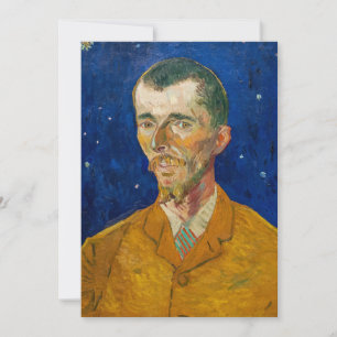 Vincent Van Gogh - Portret van Eugene Boch, Arles Kaart