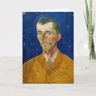 Vincent Van Gogh - Portret van Eugene Boch, Arles Kaart