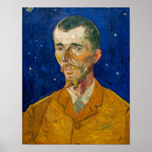 Vincent Van Gogh - Portret van Eugene Boch, Arles Poster