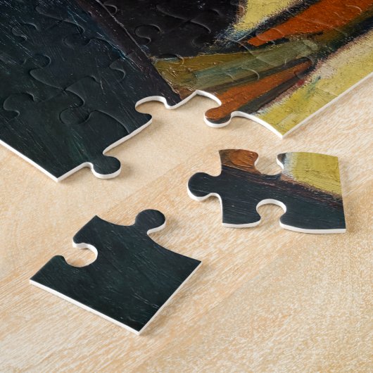 Vincent Van Gogh - Portret van Madame Ginoux Legpuzzel (Zijkant)