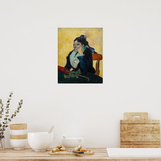 Vincent Van Gogh - Portret van Madame Ginoux Poster (Keuken)