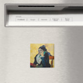 Vincent Van Gogh - Portret van Mevrouw Ginoux Magneet (Insitu (Vaatwasser))