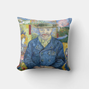 Vincent van Gogh - Portret van Pere Tanguy Kussen