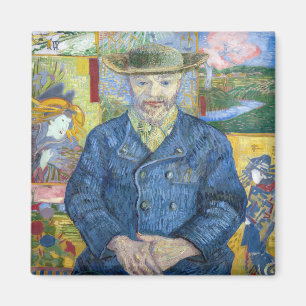 Vincent van Gogh - Portret van Pere Tanguy Magneet