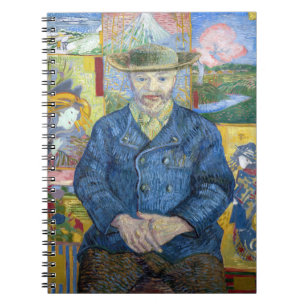 Vincent van Gogh - Portret van Pere Tanguy Notitieboek
