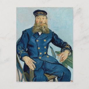 Vincent van Gogh Portret van postbode Joseph Rouli Briefkaart