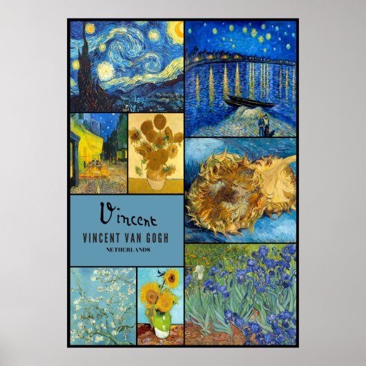 Vincent van Gogh - Post Impressionisme Poster (Voorkant)