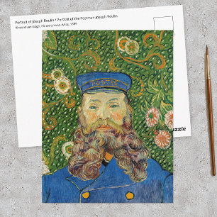 Vincent Van Gogh - Postbode Joseph Roulin Briefkaart