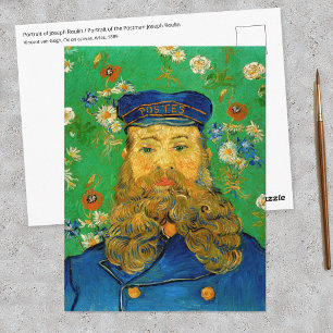 Vincent Van Gogh - Postbode Joseph Roulin Briefkaart