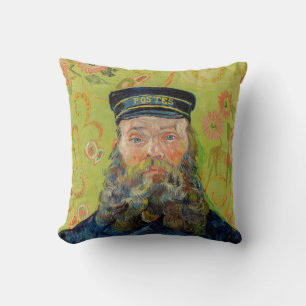 Vincent Van Gogh - Postbode Joseph Roulin Kussen