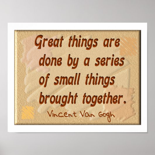 Vincent Van Gogh - Poster (Devant)