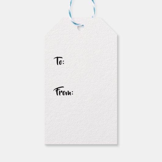 Vincent Van Gogh - Postman Joseph Roulin Cadeaulabel (Achterkant)