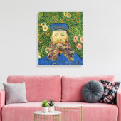 Vincent Van Gogh - Postman Joseph Roulin Canvas Afdruk (Insitu (Woonkamer))