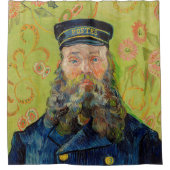 Vincent Van Gogh - Postman Joseph Roulin Douchegordijn (Voorkant)