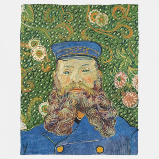 Vincent Van Gogh - Postman Joseph Roulin Fleece Deken (Voorkant)