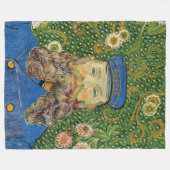 Vincent Van Gogh - Postman Joseph Roulin Fleece Deken (Voorkant (Horizontaal))