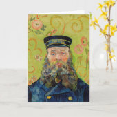 Vincent Van Gogh - Postman Joseph Roulin Kaart (Gele Bloem)