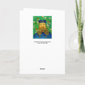 Vincent Van Gogh - Postman Joseph Roulin Kaart (Achterkant)