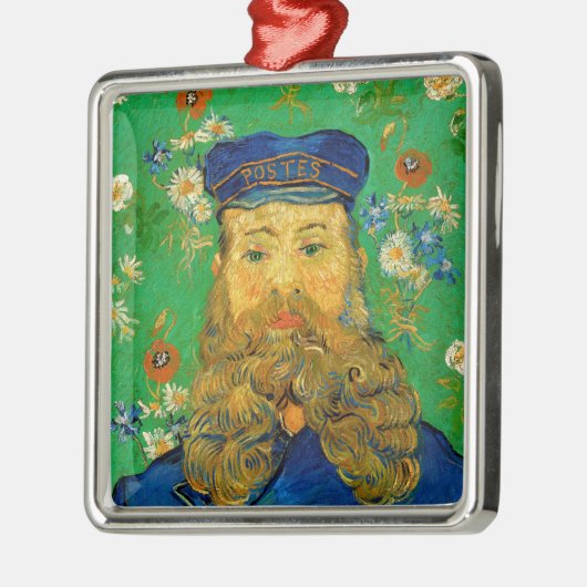Vincent Van Gogh - Postman Joseph Roulin Metalen Ornament (Links)