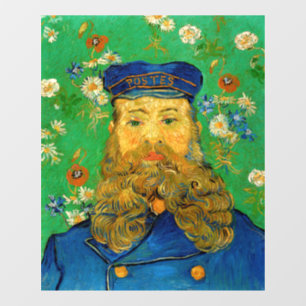 Vincent Van Gogh - Postman Joseph Roulin Raamsticker