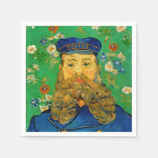 Vincent Van Gogh - Postman Joseph Roulin Servet (Voorkant)