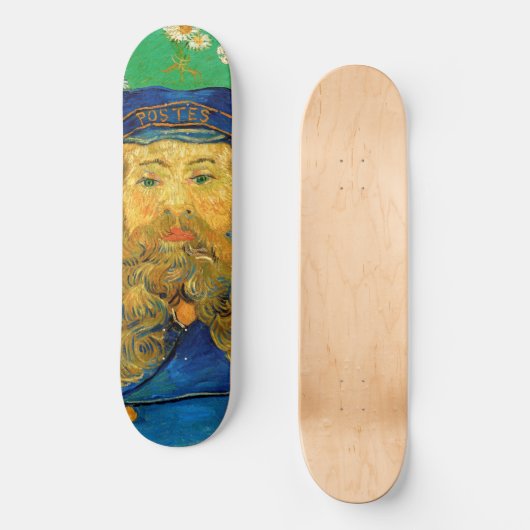 Vincent Van Gogh - Postman Joseph Roulin Skateboard (Voorkant)