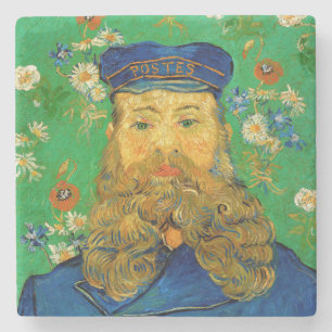 Vincent Van Gogh - Postman Joseph Roulin Stenen Onderzetter