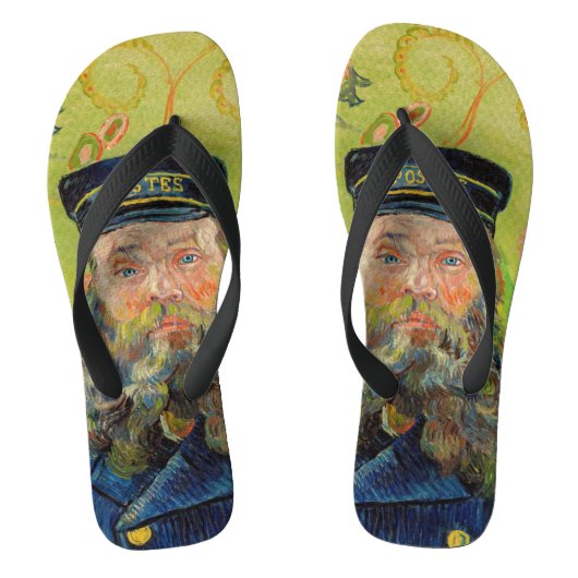Vincent Van Gogh - Postman Joseph Roulin Teenslippers (Voetbed)