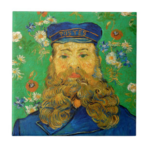 Vincent Van Gogh - Postman Joseph Roulin Tegeltje