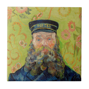 Vincent Van Gogh - Postman Joseph Roulin Tegeltje