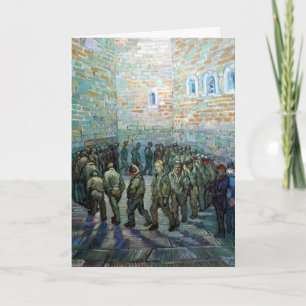 Vincent van Gogh Prisoners Exercising (after Doré) Kaart