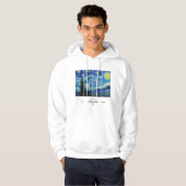 Vincent Van Gogh Pullover à Capuche Nuit Étoilée (Devant entier)