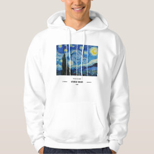 Vincent Van Gogh Pullover à Capuche Nuit Étoilée