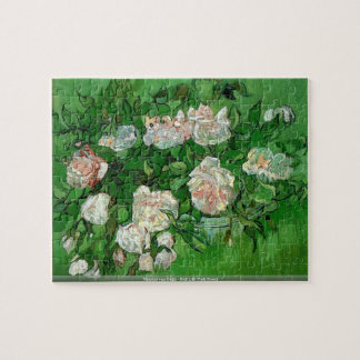 Vincent van Gogh - puzzle toujours rose de roses