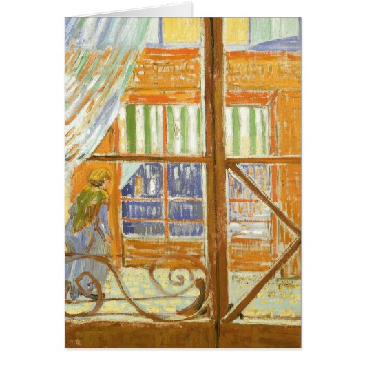 Vincent van Gogh - Raam van een slagerswinkel (Voorkant)