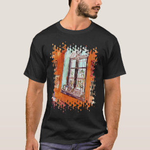 Vincent Van Gogh - Raam van Vincents studio T-shirt