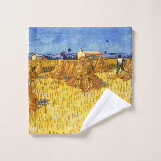 Vincent van Gogh - Récolte en Provence (Gant de toilette)