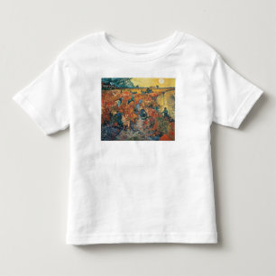 Vincent van Gogh Red Vineyards te Arles, 1888 Kinder Shirts