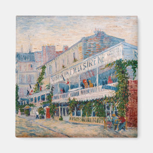 Vincent van Gogh - Restaurant de la Sirene Magneet