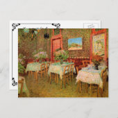 Vincent van Gogh Restaurant Soft Open Invitation (Devant / Derrière)