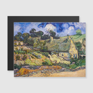 Vincent Van Gogh - Rietgedekte Huizen bij Cordevil