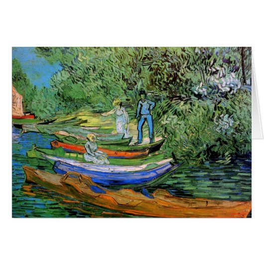 Vincent van Gogh - Rive de l'Oise à Auvers (Devant horizontal)