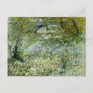 Vincent van Gogh River Bank Briefkaart   mooi