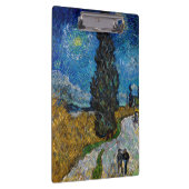 Vincent van Gogh - Road met Cypress en Star Klembord (Rechts)