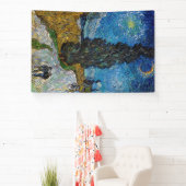 Vincent van Gogh - Road met Cypress en Star Spandoek (Insitu)